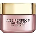 L'Oreal Paris Skincare Age Perfect Rosy Tone Face Mask With Aha and imperial peony for Rosy, Radiant Skin, 1.7 Oz Beauty & Personal Care L'Oreal Paris