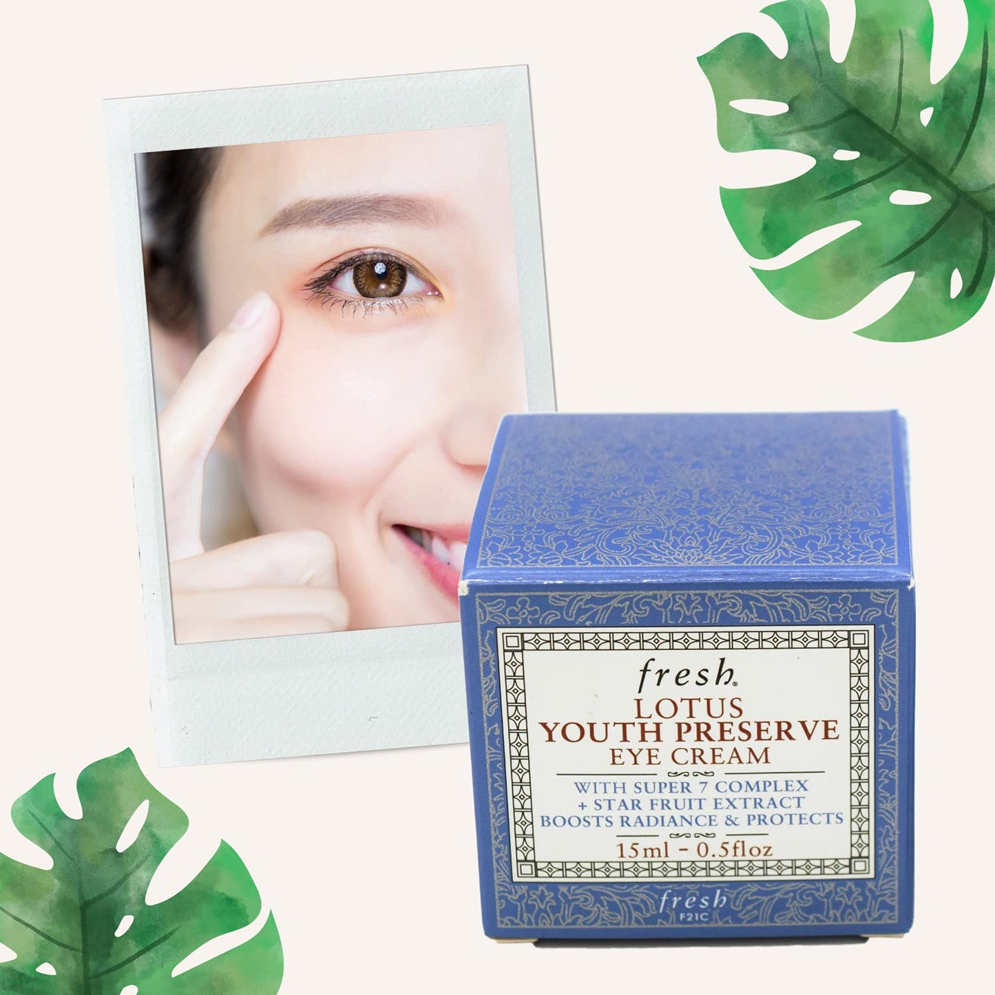 Fresh Fresh lotus youth preserve eye cream, 0.5oz, 0.5 Ounce Beauty & Personal Care Fresh
