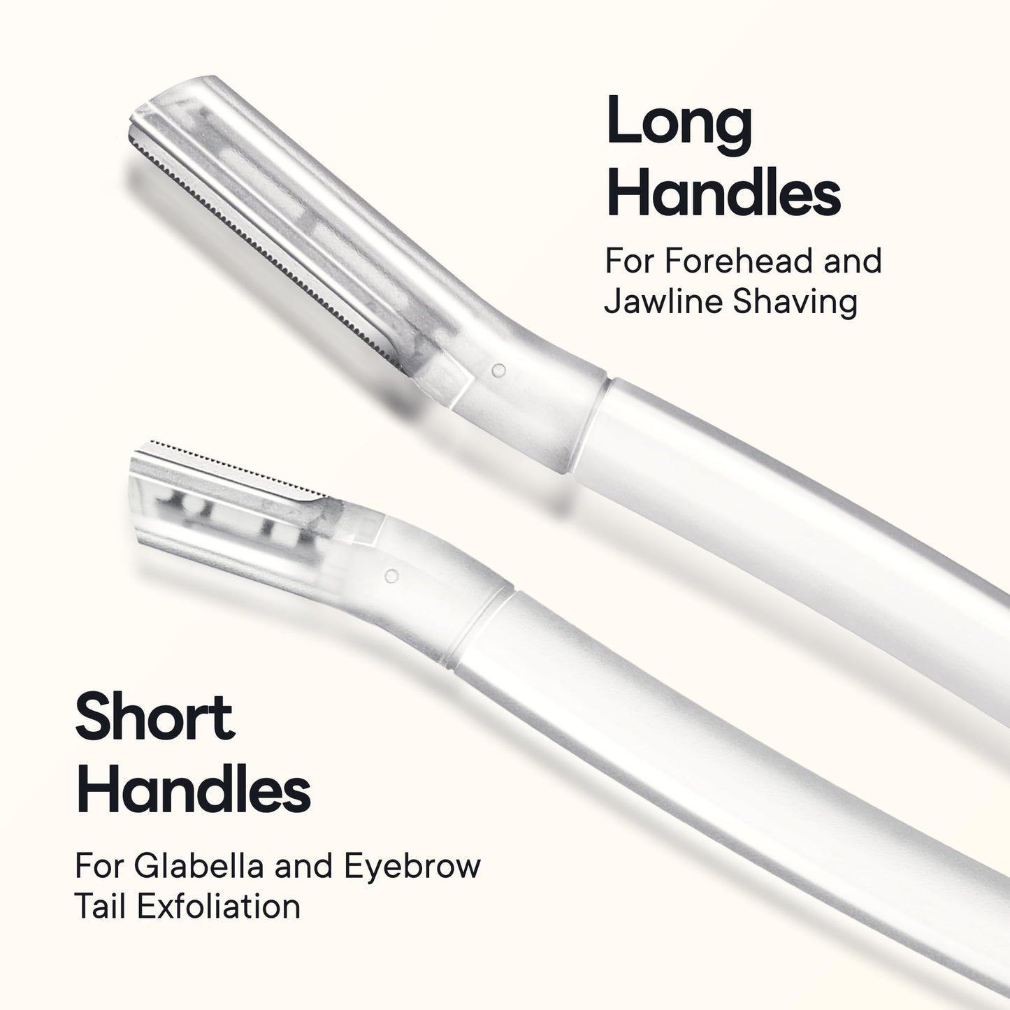 CAVEEM Dermaplane Razor for Women, Dermaplaning Tool - Face Razors for Women and Men, Eyebrow Trimmer and Facial Hair Removal Shaver, Gentle Beauty and Personal Care CAVEEM