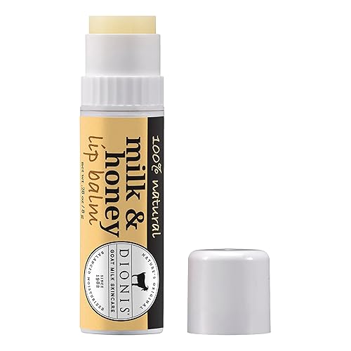 Dionis - Goat Milk Skincare Milk and Honey Scented Lip Balm (0.28 oz) - Made in the USA - Cruelty-free and Paraben-free Beauty & Personal Care Dionis