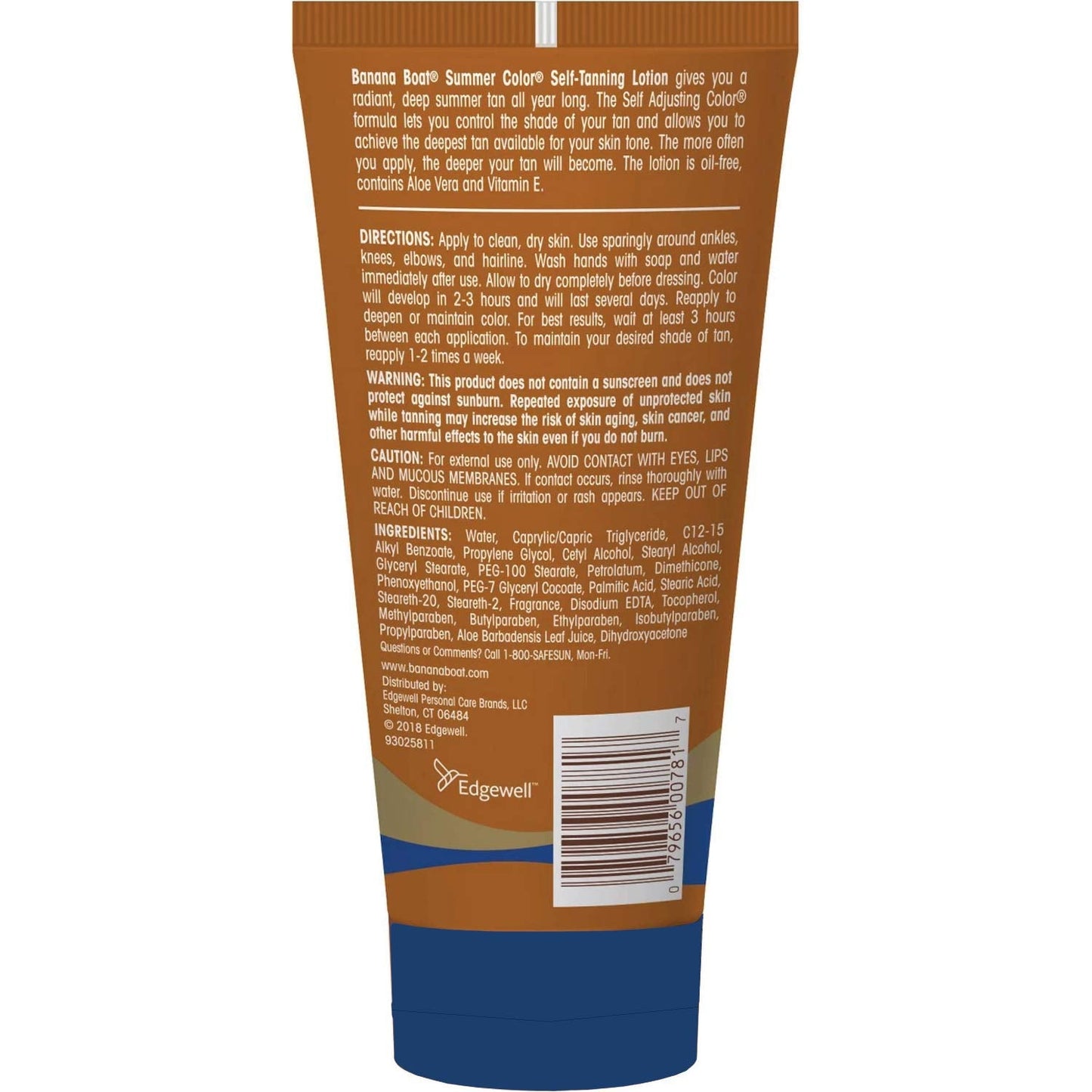Summer Color Self Tanning Lotion - Deep Dark Color, 6 Ounces each (Value Pack of 4) Beauty & Personal Care Banana Boat