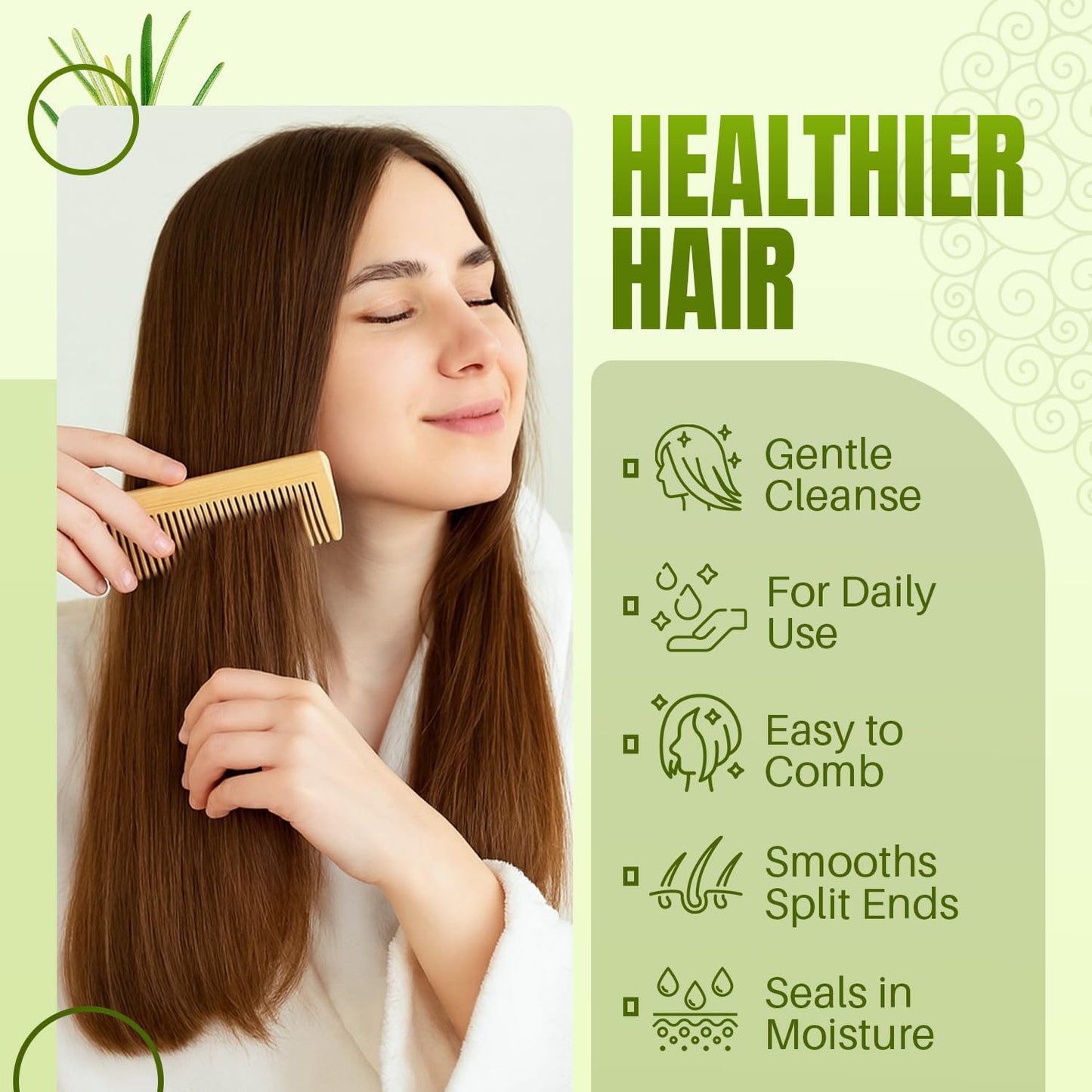 Rosemary Shampoo and Conditioner for Hair Growth, Sulfate Free Organic Rosemary Oil Shampoo De Romero Para Crecimiento, Promotes Hair Growth & Scalp Beauty & Personal Care MYSTÉRE BEAUTÉ