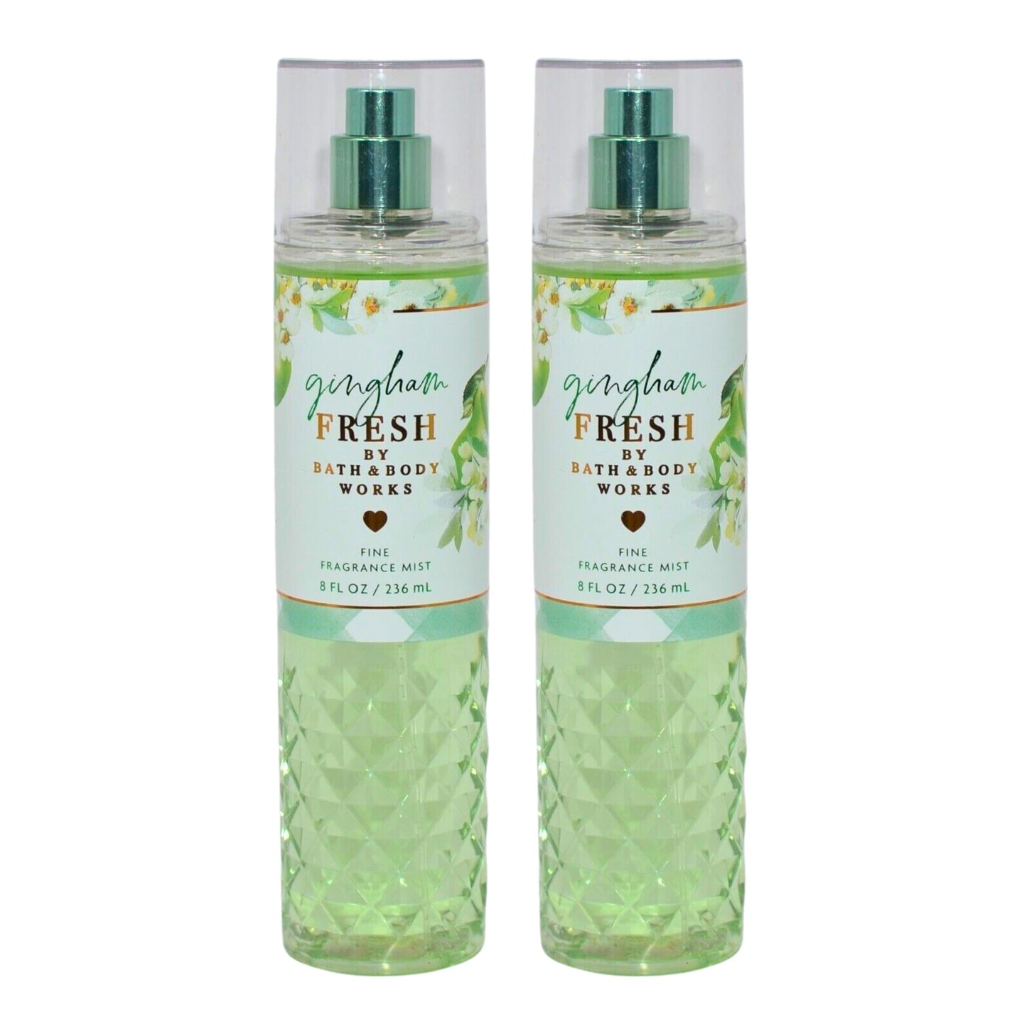 Bath & Body Works Fine Fragrance Mists, Set of 2, 8oz Each Bottle (Gingham Fresh) Beauty & Personal Care Bath & Body Works