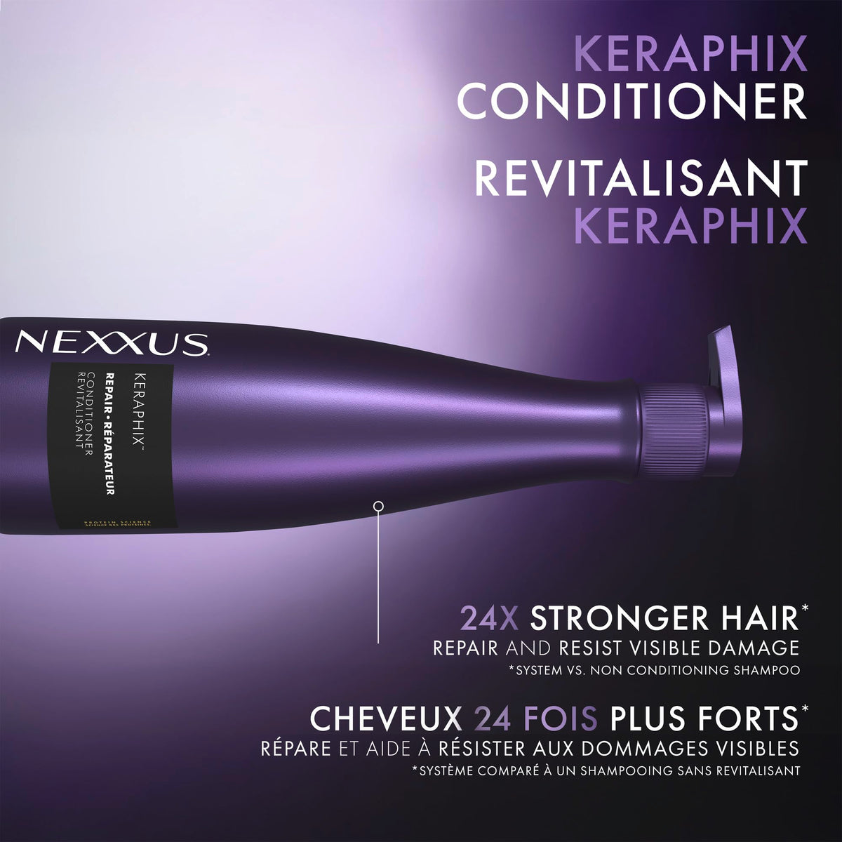 Nexxus Keraphix Repair Conditioner for Damaged Hair, 13.5 oz