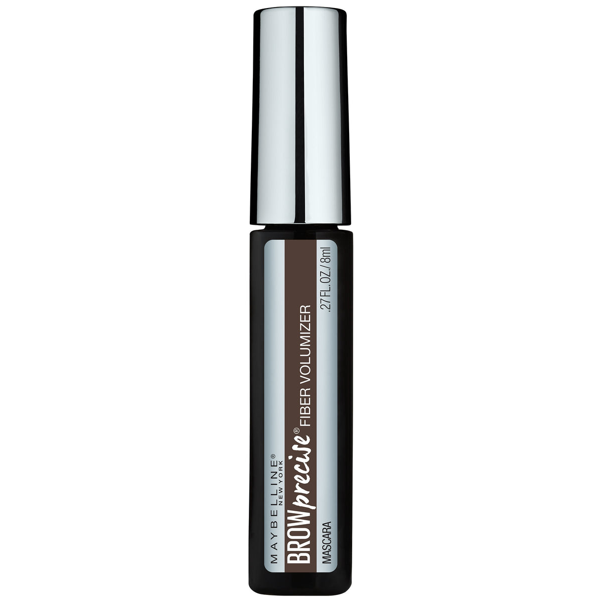 Maybelline Brow Precise Fiber Volumizer Eyebrow Mascara, Medium Brown, 0.27 fl. oz.