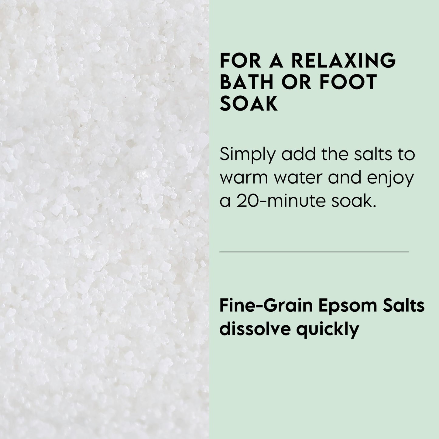 Epsom Bath Salt, Magnesium Sulfate USP, Unscented, Fine Grain, 50 Pound Bag (Packaging May Vary) Beauty and Personal Care LA SALT CO