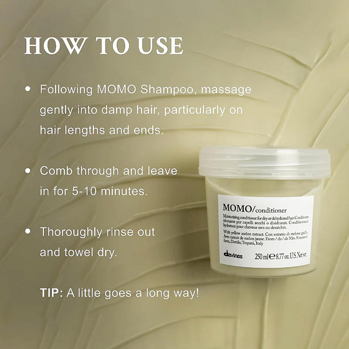 Davines Momo Conditioner, 2.5 fl. oz. Beauty & Personal Care Davines