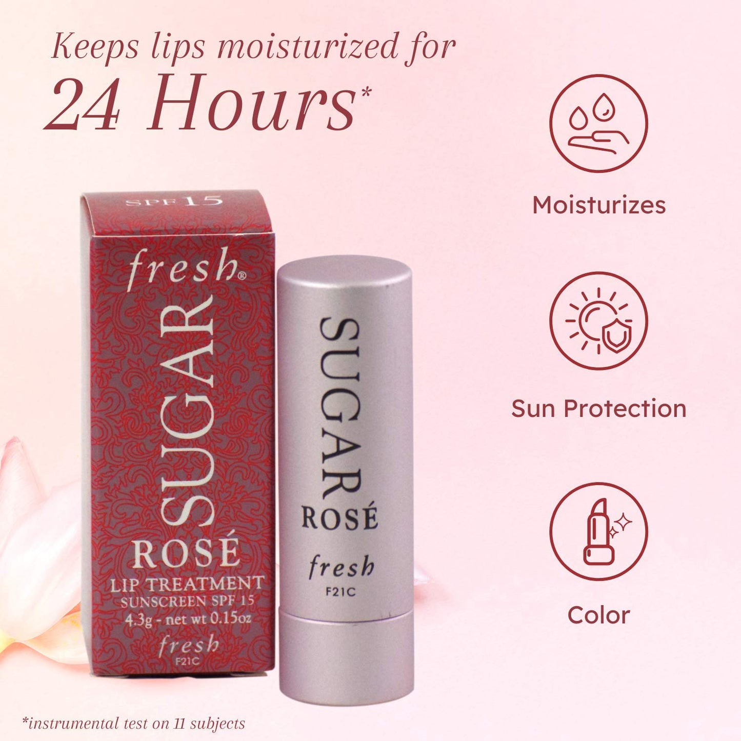 Fresh Sugar Lip Treatment SPF 15 - Rose 4.3g/0.15oz Beauty & Personal Care Fresh