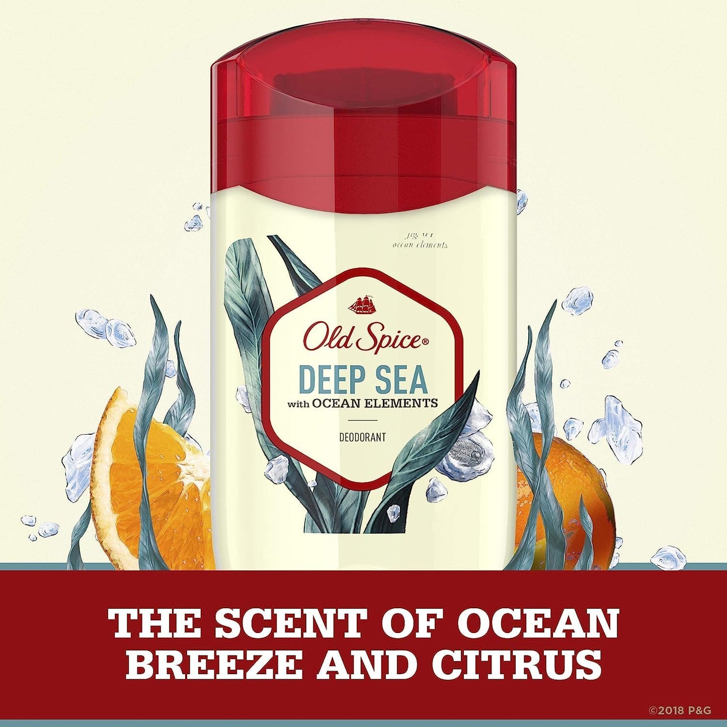 Old Spice Deodorant for Men Deep Sea with Ocean Elements Scent Inspired by Nature 3 oz Beauty & Personal Care Old Spice