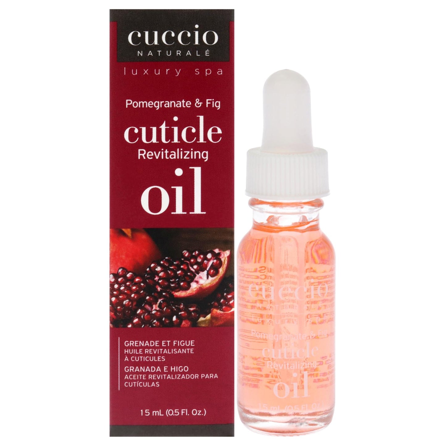 Cuccio Naturale Cuticle Oil - Revitalizing Pomegranate & Fig - Repairs Skin & Nails - 0.5 Oz Beauty & Personal Care Cuccio