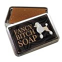 Gears Out Fancy Btch Soap - Pretty Poodle Tin - Novelty Bath Soap for Women - Chocolate Soap, Handcrafted, Made in the USA Beauty & Personal Care Gears Out