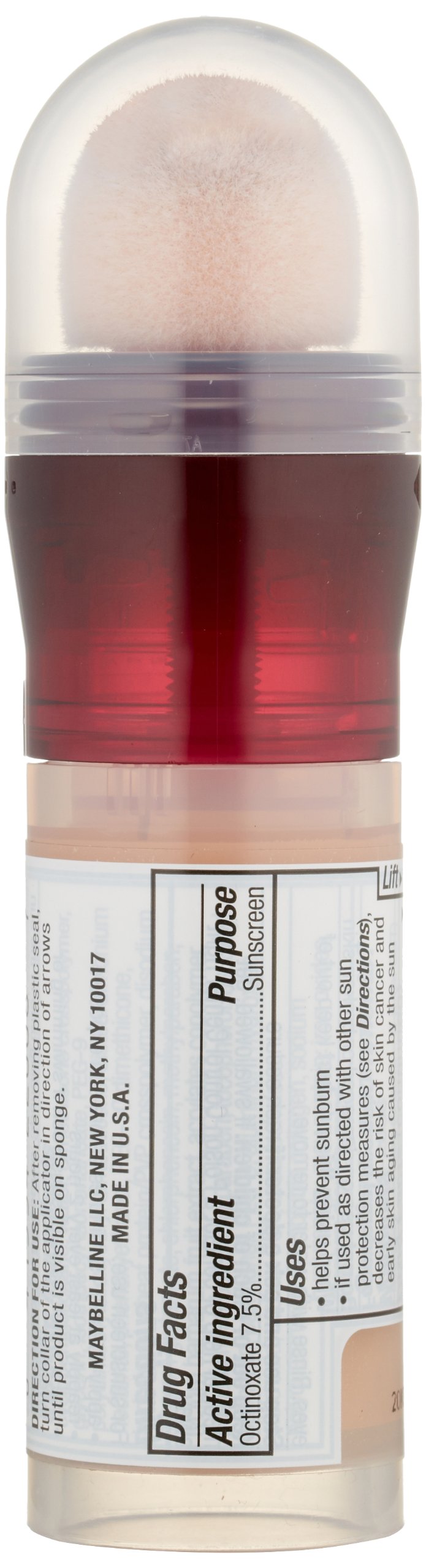 Maybelline Instant Age Rewind Eraser Treatment Makeup, Classic Ivory, 0.68 fl. oz.