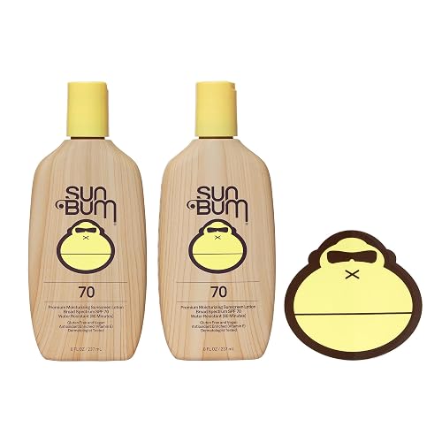 Sun Bum Original SPF 70 Sunscreen Lotion | Vegan and Reef Friendly (Octinoxate & Oxybenzone Free) Broad Spectrum Moisturizing UVA/UVB Sunscreen Beauty & Personal Care Sun Bum