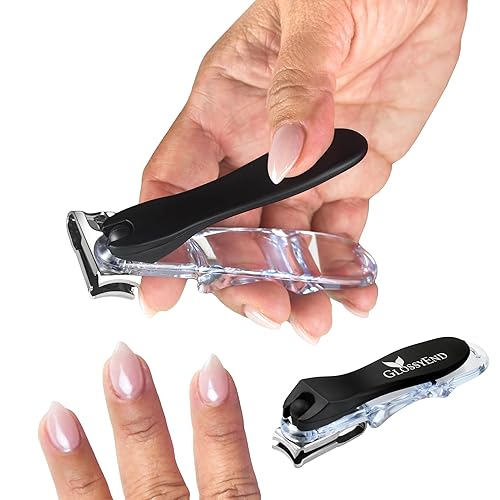 EZ Grip 360 Degree Rotary Stainless Steel Sharp Blade Fingernail Toenail Clipper, Trimmer and Cutter Beauty & Personal Care GlossyEnd