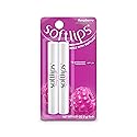Softlips Raspberry Lip Balm with Green Tea Extract 2-Pack with SPF 20 - Hydrating Protection for Smooth, Delicious Lips Beauty & Personal Care SoftLips