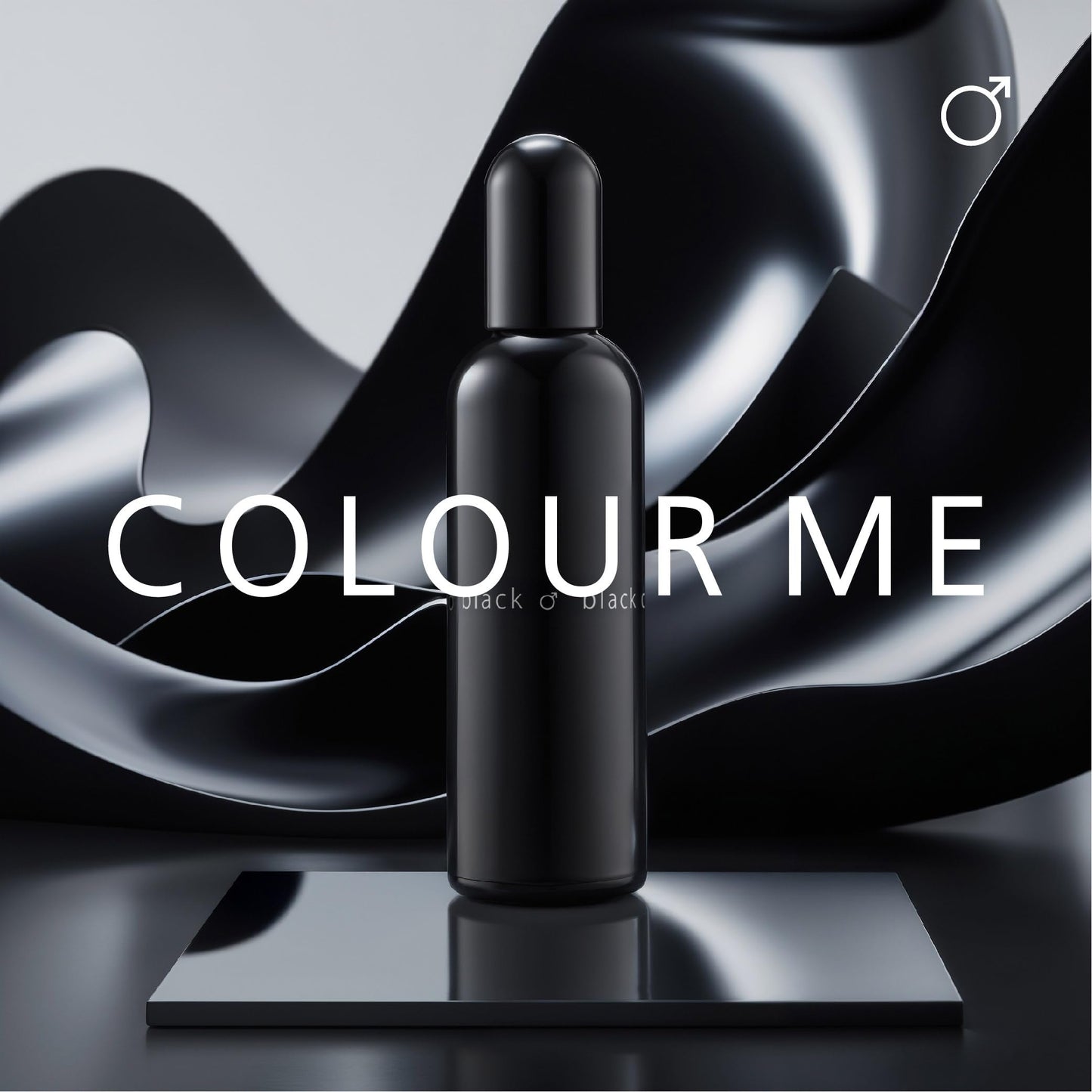 COLOUR ME Milton-Lloyd Black Homme - Eau de Parfum - Long Lasting Perfume for Men - Vanilla, Sandalwood Cologne for Men - Woody Men's Cologne - 3 oz. Beauty & Personal Care COLOUR ME