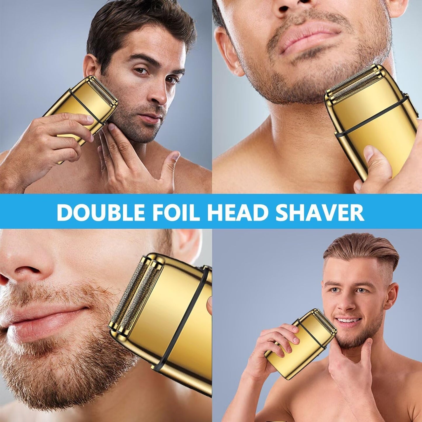 2024 New Upgraded Replacement Foil Double Foil Head for BaBylis Pro FX Gold Shaver #FXRF2G Beauty and Personal Care USonline911