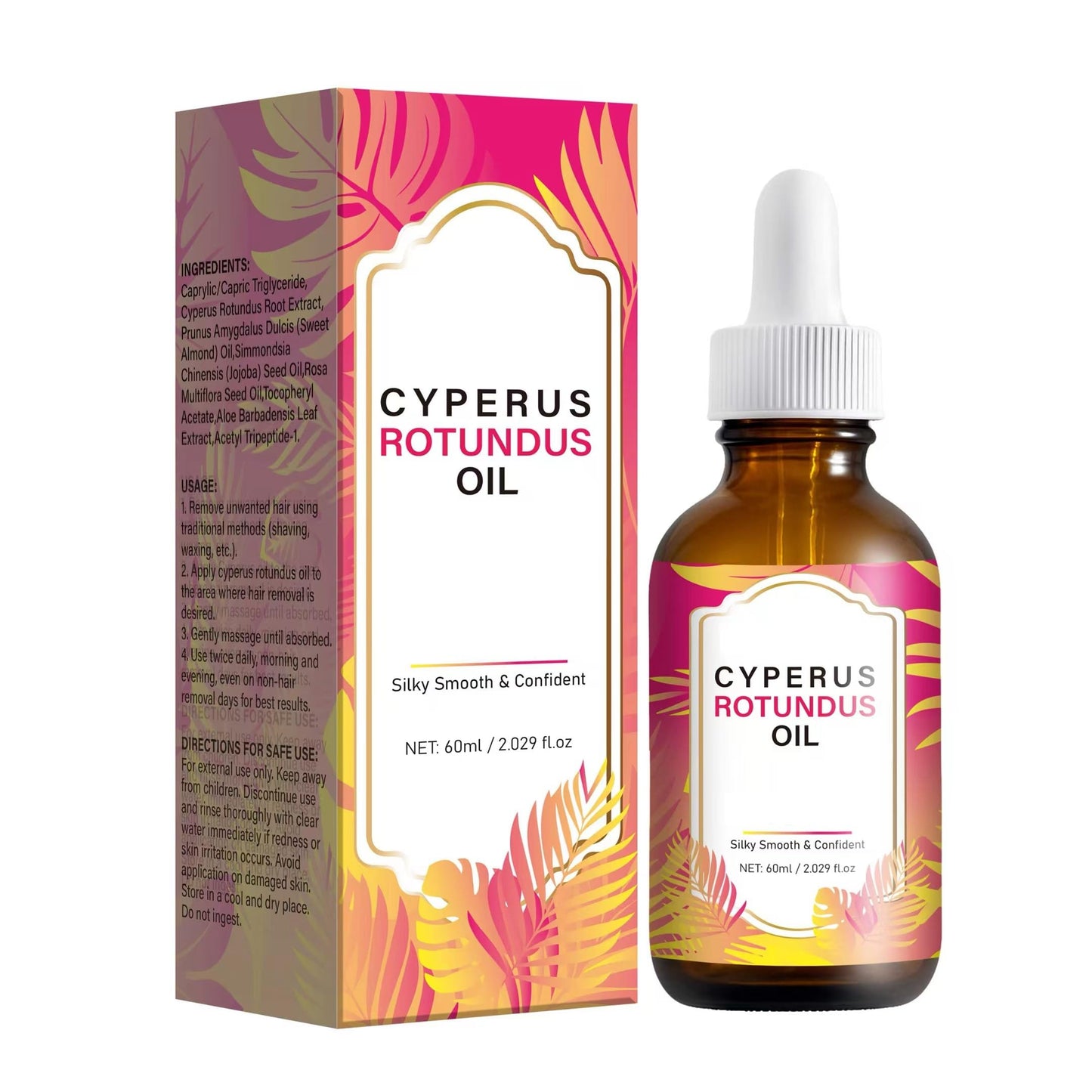 DreamCatching Cyperus Rotundus Oil, Natural for Reducing Body Hair Growth, Cyperus Rotundus Oil for Hair Removal, Reduces Unwanted Hair Growth Beauty and Personal Care DreamCatching Default Title