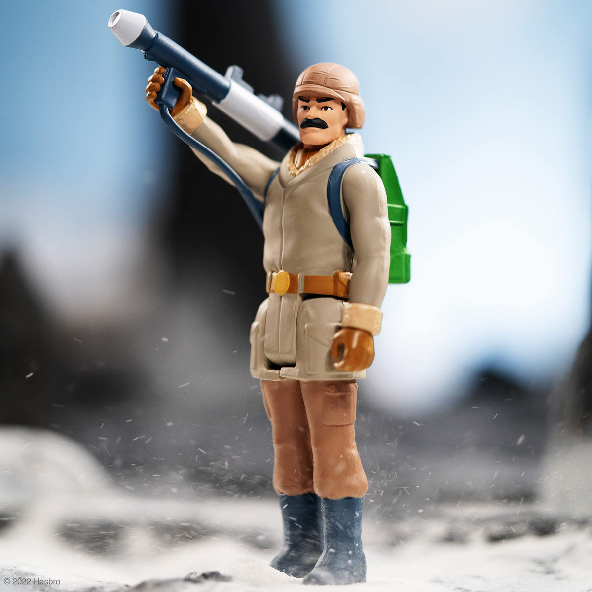 Super7 G.I. Joe Bazooka (Arctic) - 3.75" G.I. Joe Action Figure with Accessories Classic Cartoon Collectibles and Retro Toys
