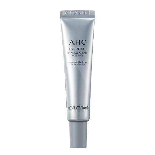 AHC Aesthetic Hydration Cosmetics Facial Moisturizer Essential Eye Cream for Face AntiAging Hydrating Korean Skincare OZ, 0.33 Ounce Beauty & Personal Care Unilever