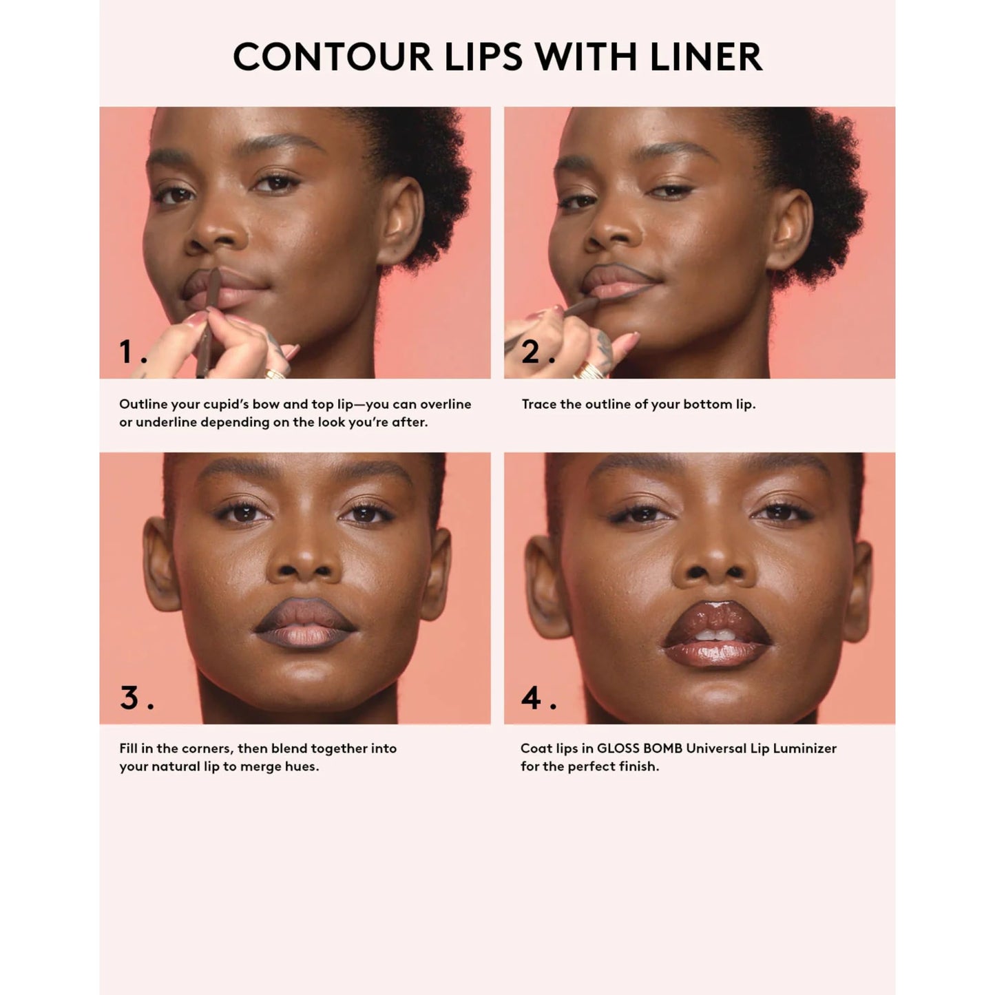 Fenty Trace'd Out Pencil Lip Liner, 0.04 oz, Velvet-Matte Finish, 8-Hour Wear (THE MVP 10, .04 OZ) Beauty & Personal Care FENTY BEAUTY