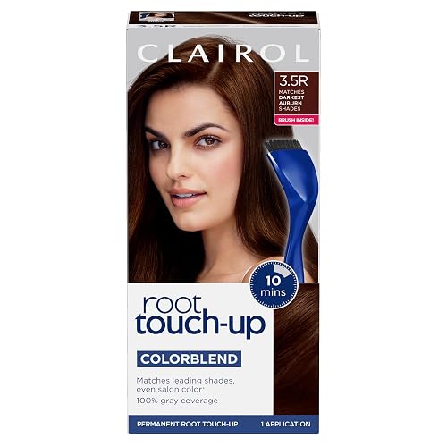Clairol Root Touch-Up by Nice'n Easy Permanent Hair Dye, 3.5R Darkest Auburn Hair Color, Pack of 1 Beauty & Personal Care Clairol