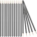 KINGMAS 100 Pack Eyeliner Brush, Disposable Ultra-fine Point Eyeliner Applicator Cosmetic Eye Wands Eye Liner Makeup Tool Beauty & Personal Care KINGMAS