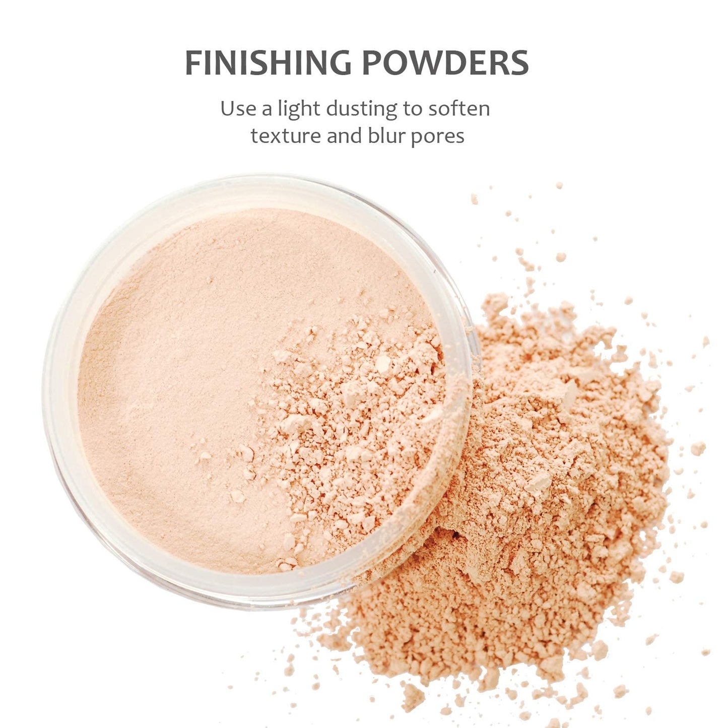 Demure Mineral Makeup, Finishing Powder (Tan), Loose Powder, Face Powder, Setting Powder, Professional Quality Beauty & Personal Care DEMÚRE