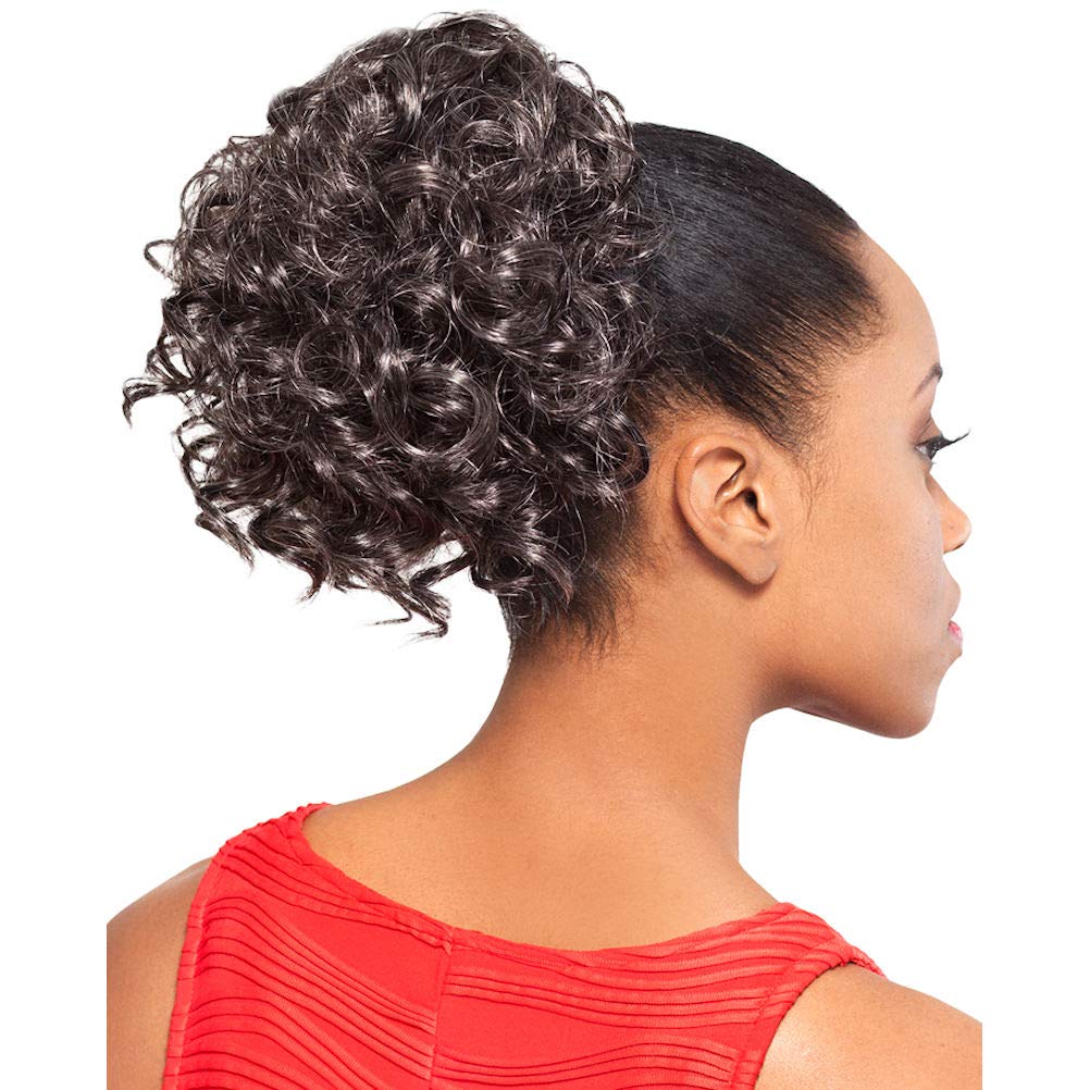 Foxy Silver (DS006 - Synthetic Ponytail in 1