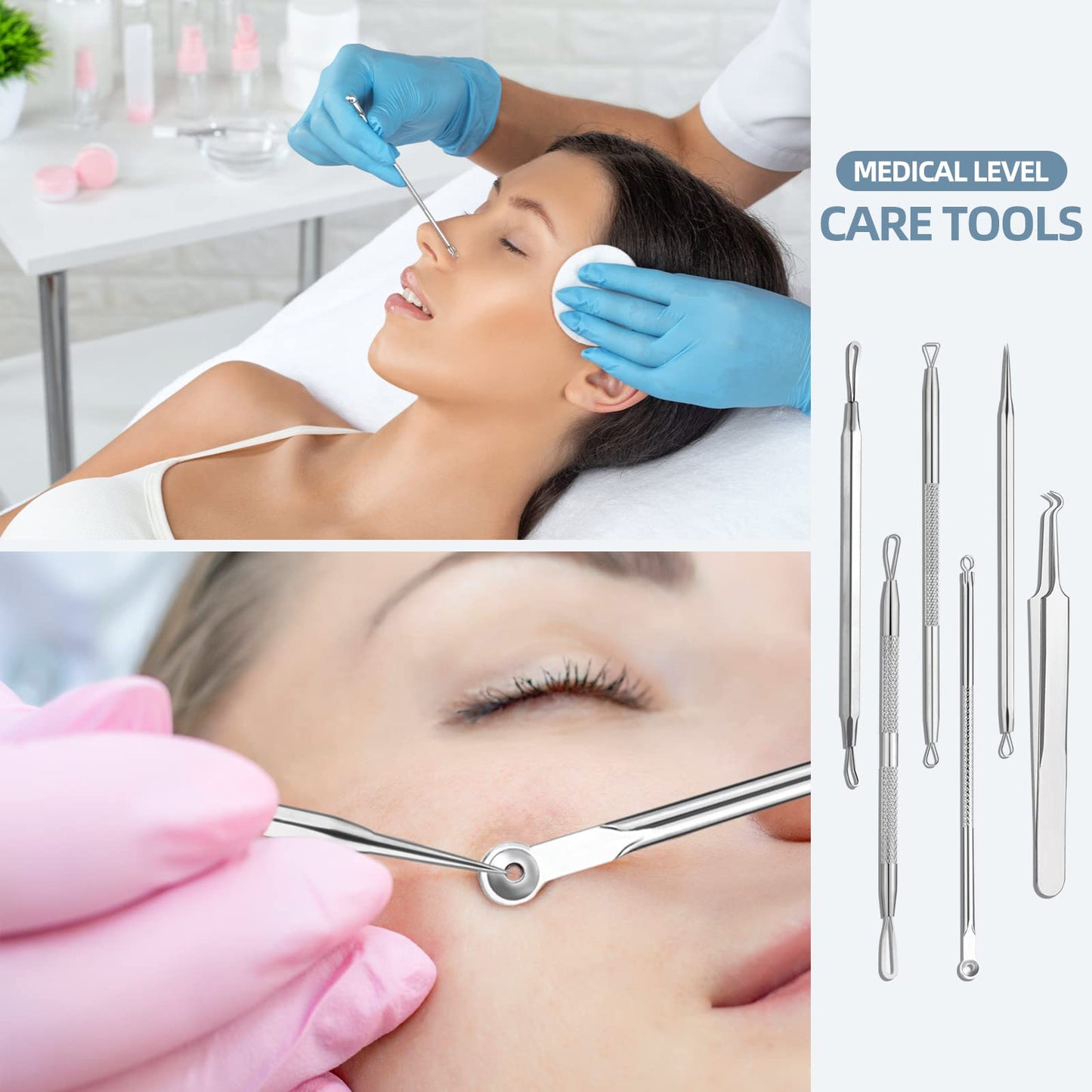 JPNK Blackhead Remover Comedone Extractor Acne Removal Kit.. Beauty and Personal Care JPNK
