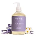 Deep Steep Liquid Hand Wash, Lavender Chamomile, 17.6 oz - Moisturizing Cleanser with Olive Oil, Aloe Vera, Glycerin & Hyaluronic Acid - Vegan, Clean Beauty & Personal Care Deep Steep