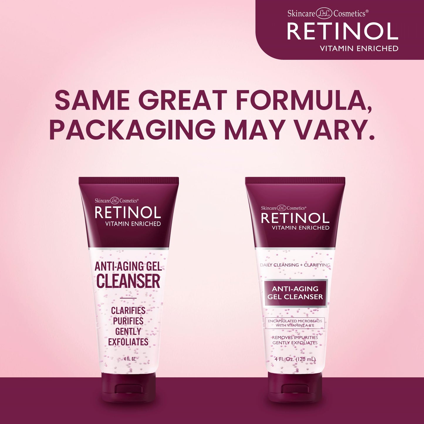 LIVAURA Retinol Anti-Aging Gel Cleanser - Gently Cleans Impurities From Pores & Exfoliates for Soft, Smooth Skin - Antioxidant-Rich Micro-Beads w Beauty & Personal Care Retinol