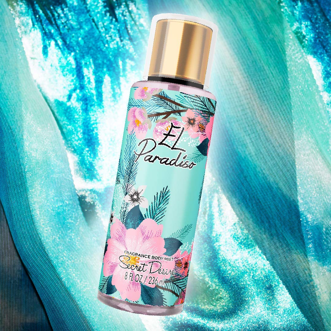 Secret Desire Luxury Fragrance Body Mist (el paradiso) Beauty & Personal Care Secret Desire