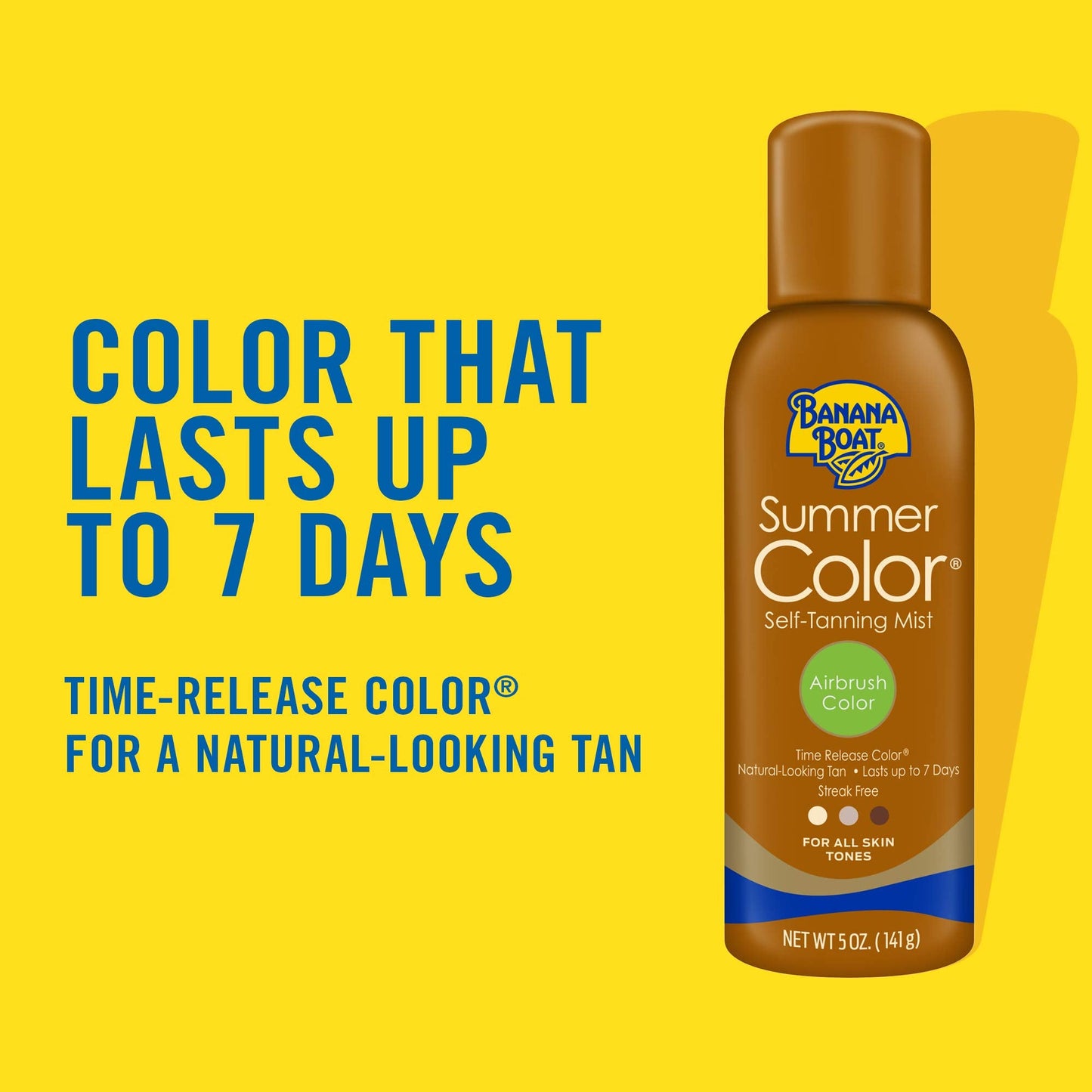 Banana Boat Self Tanning Spray for All Skin Tones, Airbrush Color, Reef Friendly, 5 Ounce - Pack of 3 Beauty & Personal Care Banana Boat