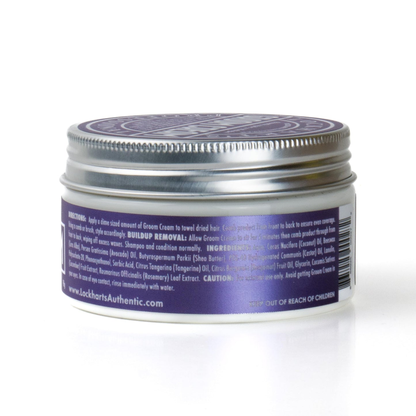 Lockhart’s Professional Groom Cream - Multi-Use Hair, Beard & Skin Cream - Light Hold, Natural/High Shine - Degreases Pomade Buildup, Conditions Beauty & Personal Care Lockhart's Authentic Grooming Co. LLC