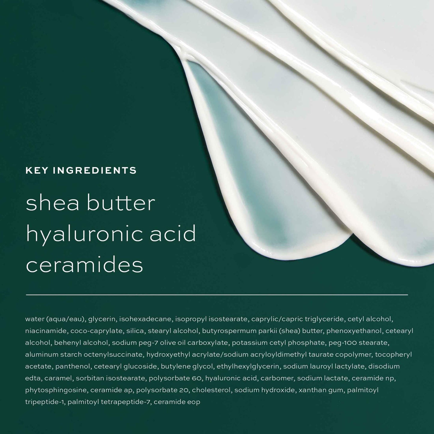 ITK Skincare Deep Moisture Anti Aging Face Cream With Hyaluronic Acid + Ceramides + Shea Butter For Nourishing Rich Hydration - Reduce Fine Lines + Beauty & Personal Care ITK