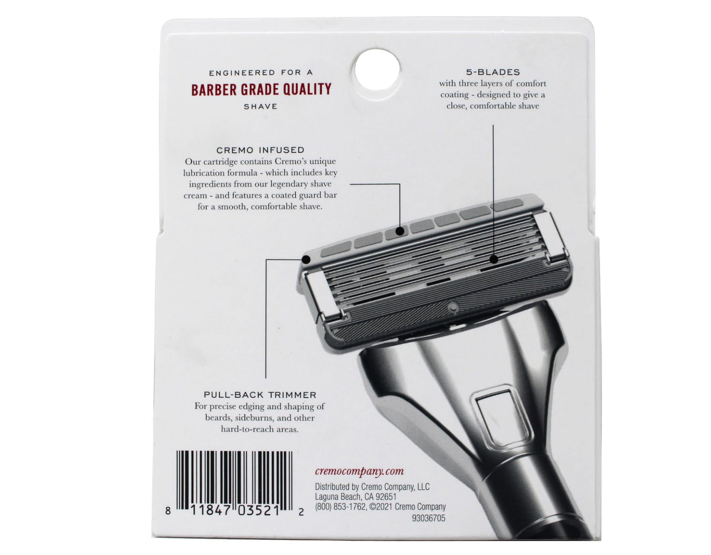 Cremo Astonishingly Superior Barber Grade Razor Refill Cartridges, 4 ct (Pack of 3) Beauty and Personal Care Cremo