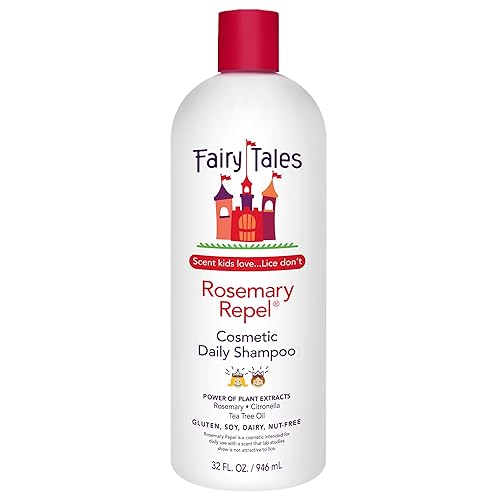 Fairy Tales Rosemary Repel Daily Kids Shampoo- Kids Like the Smell, Lice Do Not, 32 fl oz. (Pack of 1) Beauty & Personal Care Fairy Tales