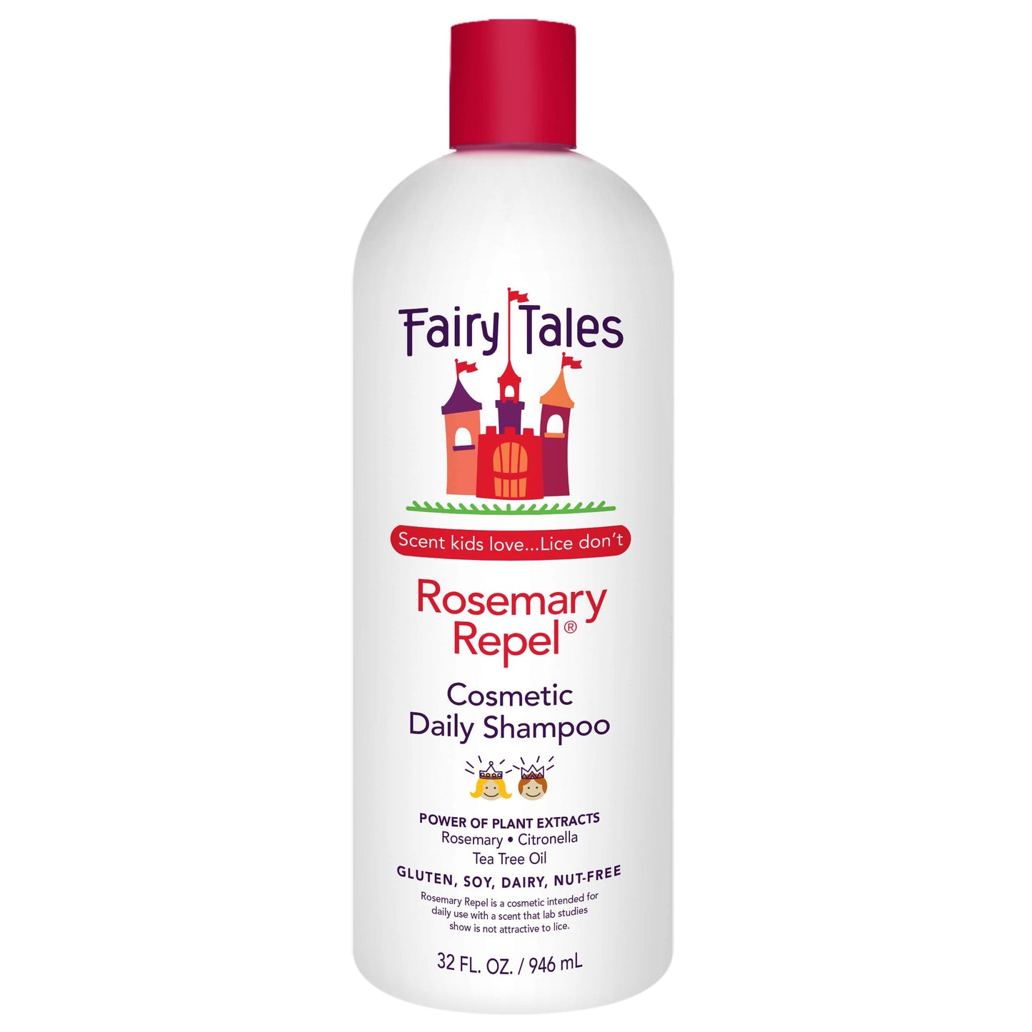 Fairy Tales Rosemary Repel Daily Kids Shampoo- Kids Like the Smell, Lice Do Not, 32 fl oz. (Pack of 1) Beauty & Personal Care Fairy Tales
