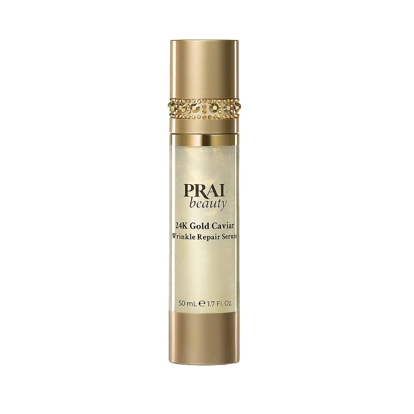 PRAI Beauty 24K Gold Caviar Wrinkle Repair Serum for Face | Anti-Aging Serum with Hyaluronic Acid to Plump and Fill In Wrinkles | Anti-Wrinkle Serum Beauty & Personal Care PRAI