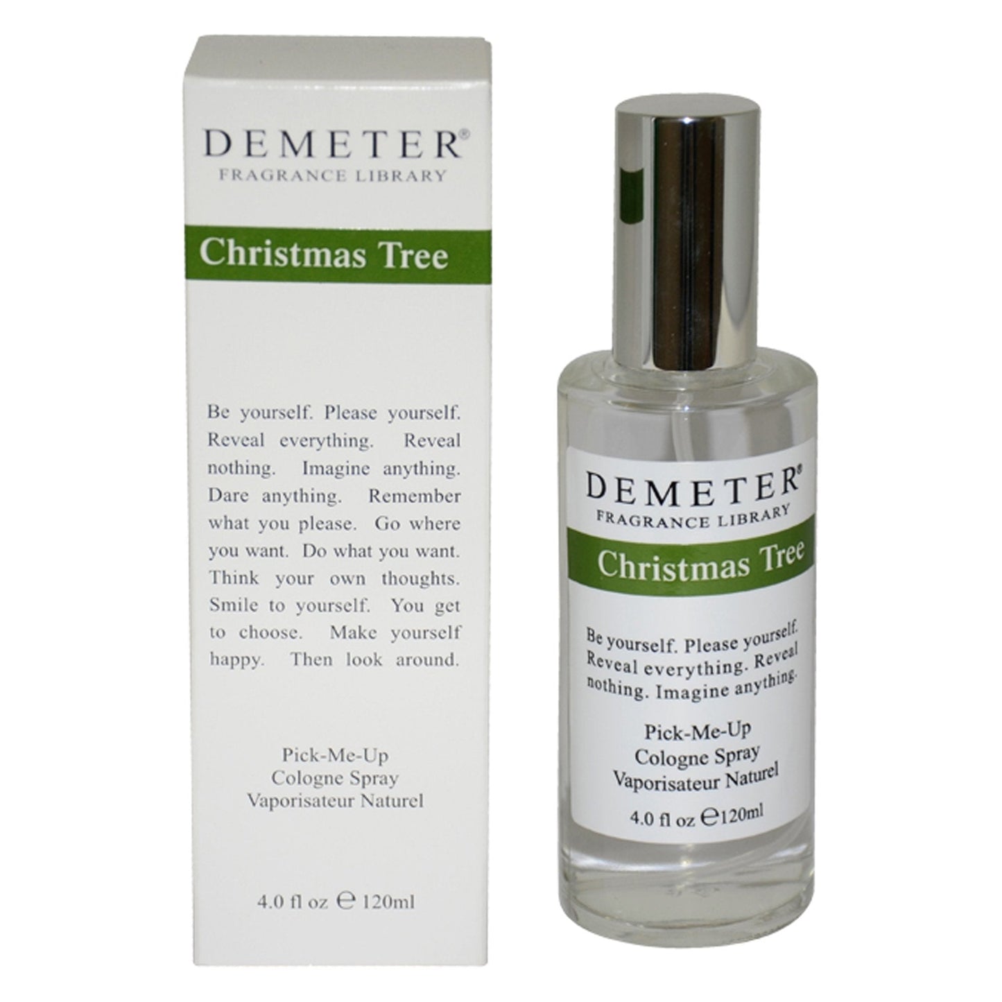 DEMETER Christmas Tree Cologne Spray 4 oz for Women Beauty & Personal Care DEMETER