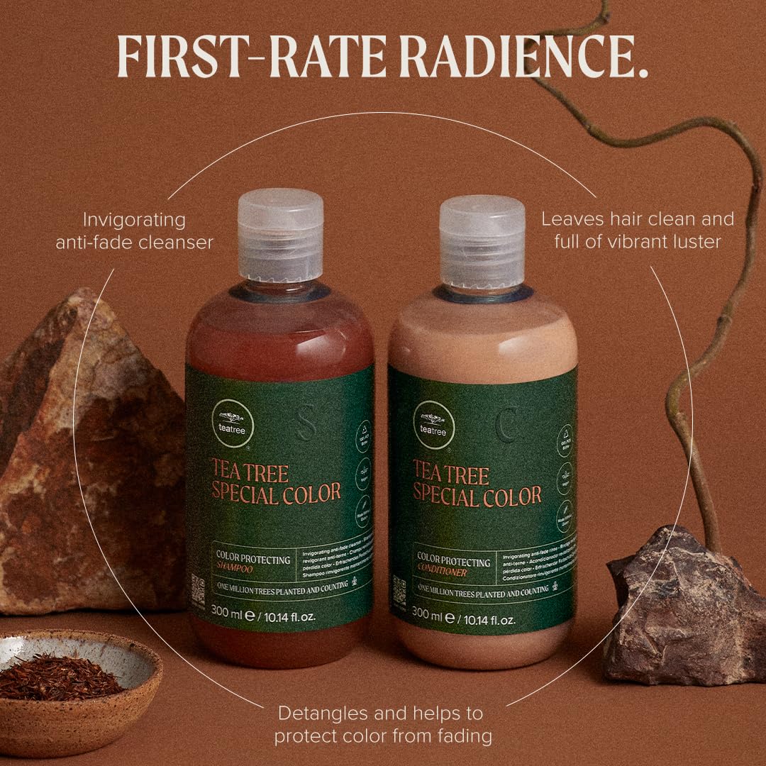 Tea Tree Special Color Shampoo, Gently Cleanses, Protects Hair Color, For Color-Treated Hair, 2.5 fl. oz. Beauty & Personal Care Tea Tree