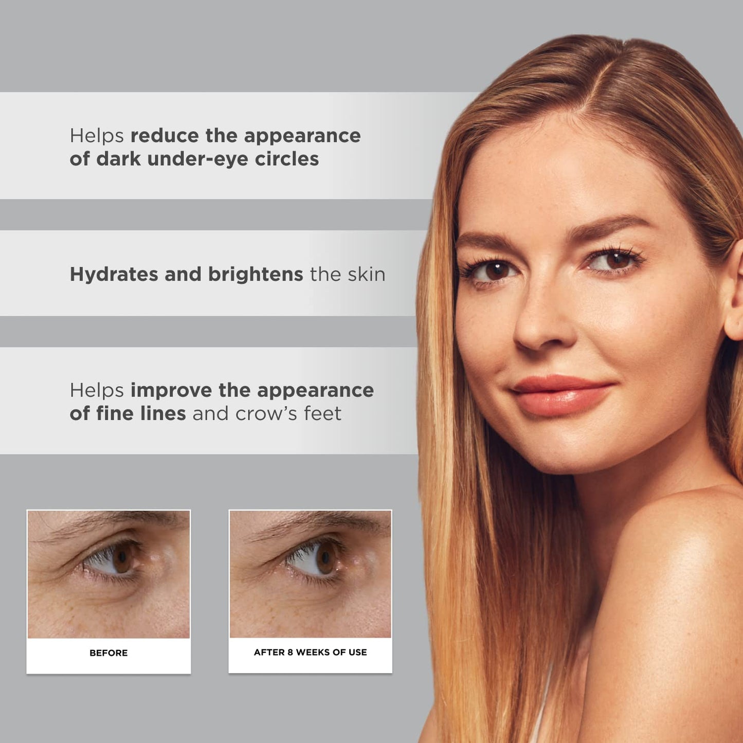 Glytone Age-Defying PHA+ Renewing Eye Cream for Wrinkles| Anti aging Under Eye Cream with Hyaluronic Acid Peptides| Targets Puffiness, Bags, Wrinkles Beauty & Personal Care GLYTONE