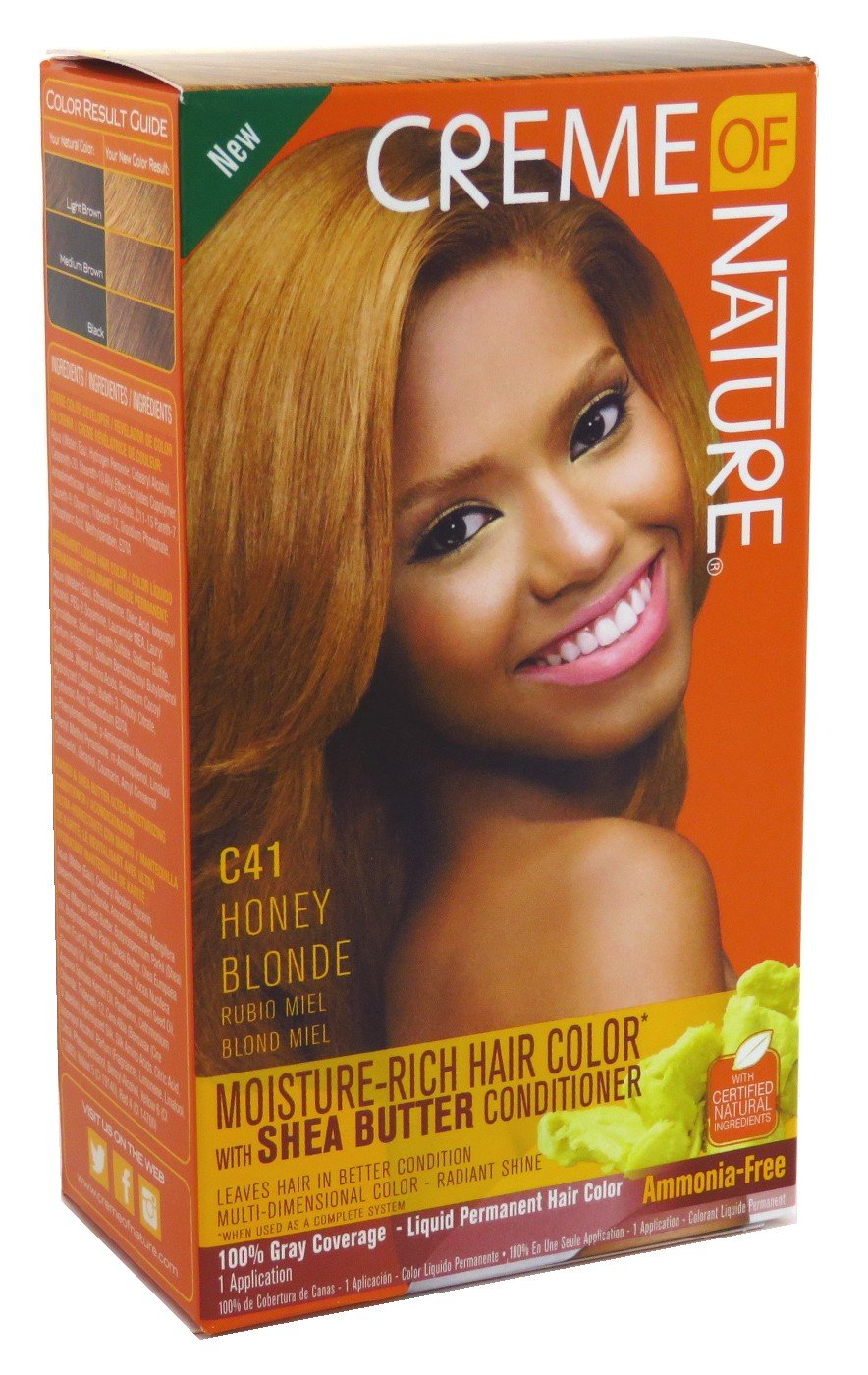 Creme Of Nature Color C41 Honey Blonde Kit (2 Pack) Beauty & Personal Care Creme of Nature