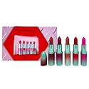 M·A·C Cosmetics Holiday Exclusive Less Is Bore 6 Piece Gift Set - 5 Full-Size M·A·Cximal Silky Matte Lipsticks + Purple Makeup Bag Beauty & Personal Care MAC