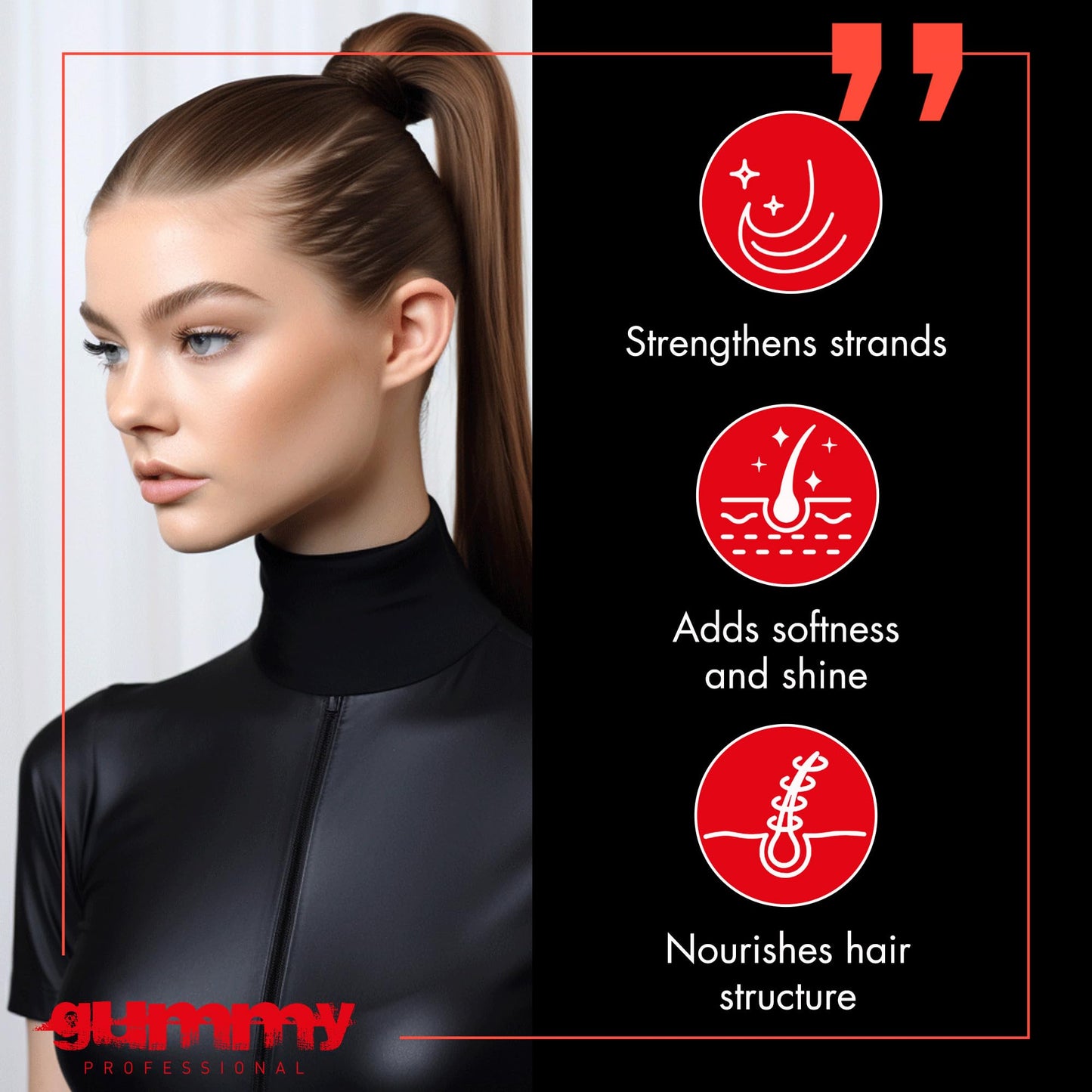 Gummy Professional - Hair Wax for Men - Ultra Hold Styling Pomade for Dry, Damp Hair - Water-Based Texturizing Clay Paste with Provitamin B5 & Keratin Beauty & Personal Care Gummy