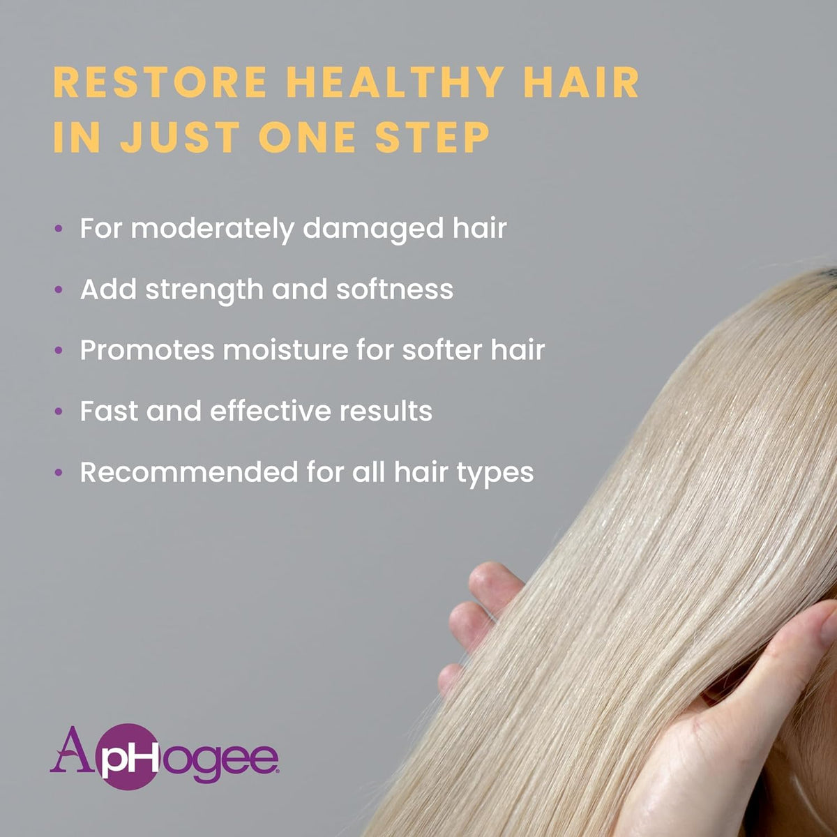 Aphogee Keratin 2 Minute Reconstructor, 8 fl oz - Deep Conditioner for Color-Treated & Heat-Styled Hair, Smooths & Adds Shine Beauty & Personal Care Aphogee