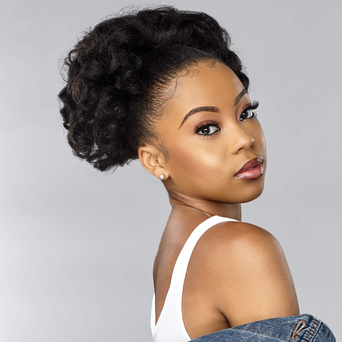 Sensationnel Curls Kinksandco Ponytails-Top Lady,2 DARKBROWN