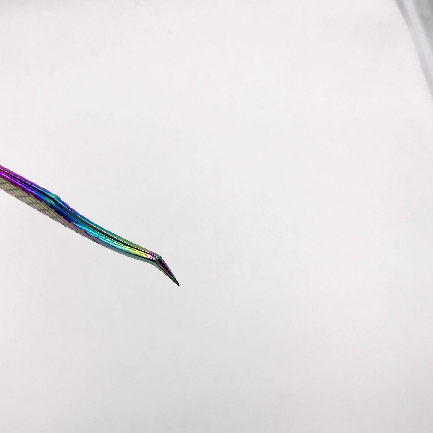 Tool Alement Japan Stainless Steel Plasma Coating 12cm Axe Tips Eyelash Tweezer R-JP11-4002 Beauty & Personal Care Tool Alement