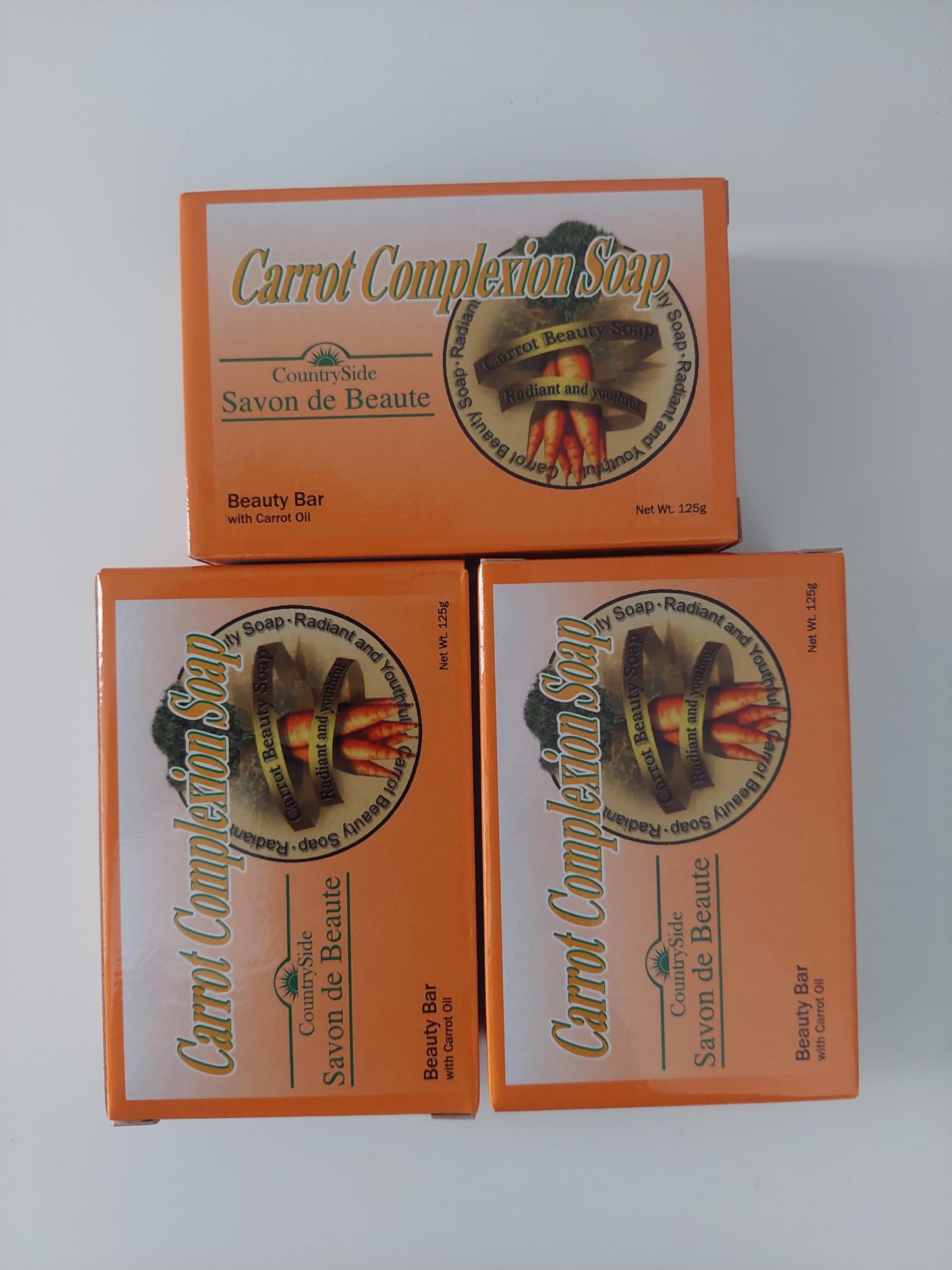 Carrot Complexion Soap 4.25 oz (Pack of 3) Beauty & Personal Care Carrot Complexion Soap
